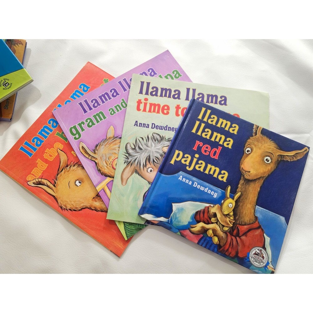 Llama Llama Hardcover Picture Book Lot of 4, Scholastic, Anna Dewdney